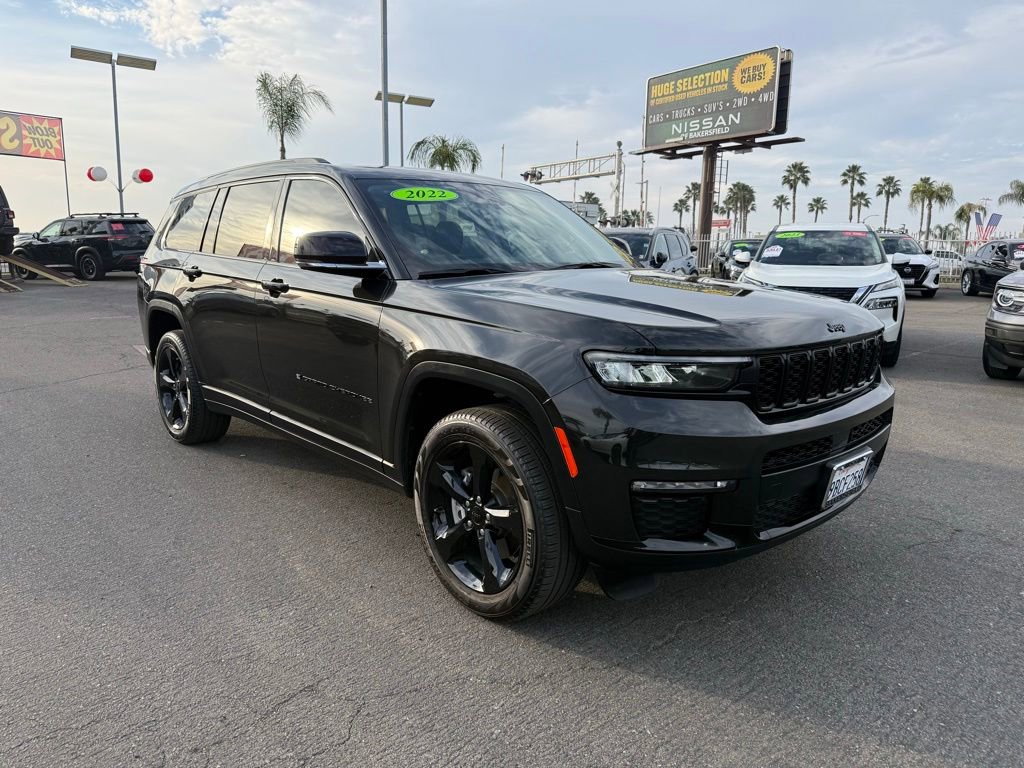 Used 2022 Jeep Grand Cherokee L Limited w/ Black Appearance Package