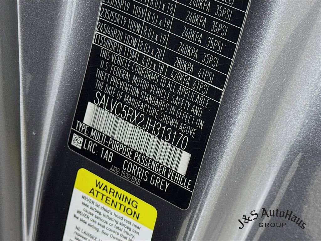 Used 2018 Land Rover Range Rover Evoque SE Dynamic image 40