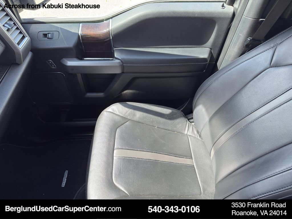 Used 2016 Ford F150 Platinum w/ Equipment Group 701A Luxury image 28