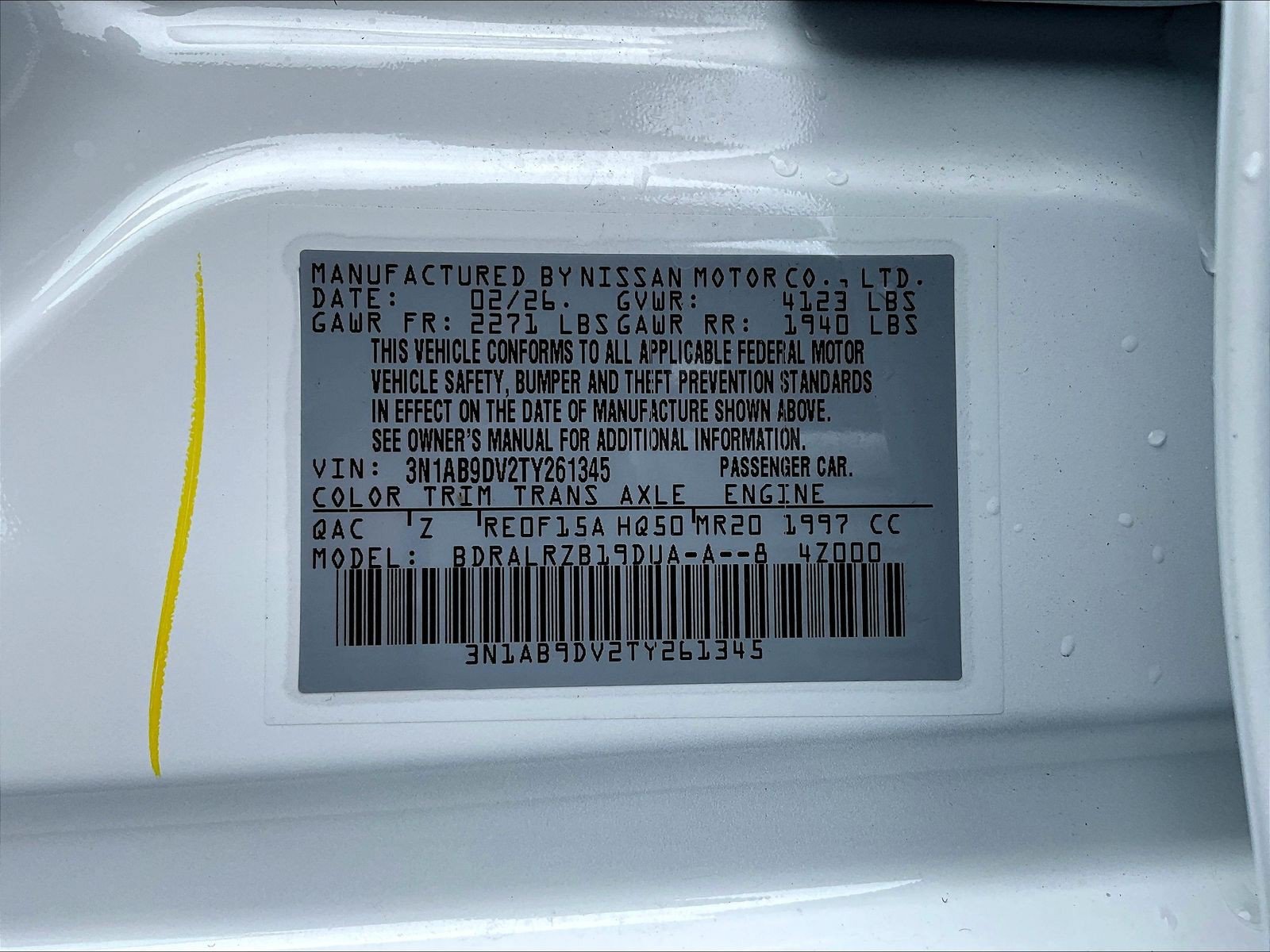 New 2026 Nissan Sentra SR w/ SR All Weather Package FWD image 9
