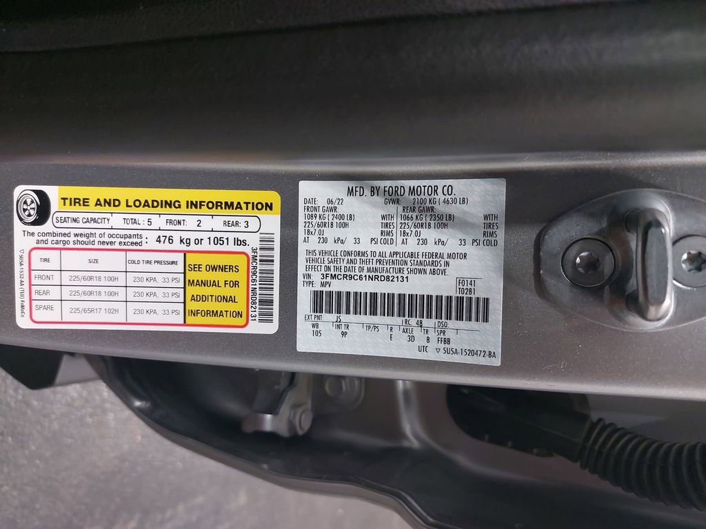 Used 2022 Ford Bronco Sport Outer Banks image 65