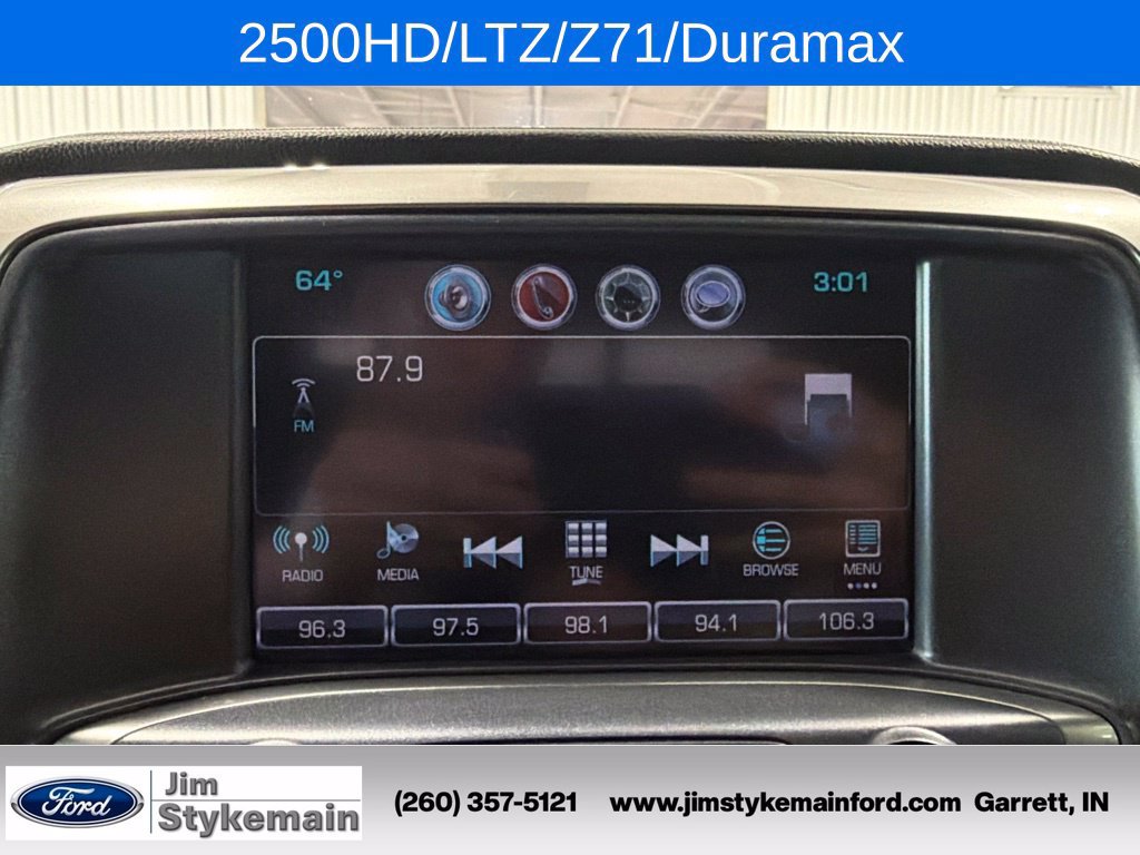 Used 2017 Chevrolet Silverado 2500 LTZ w/ Duramax Plus Package AWD/4WD image 28