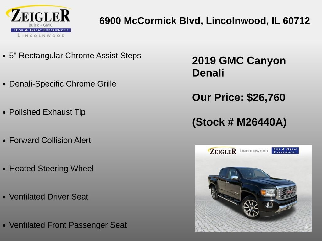 Used 2019 GMC Canyon Denali AWD/4WD image 24