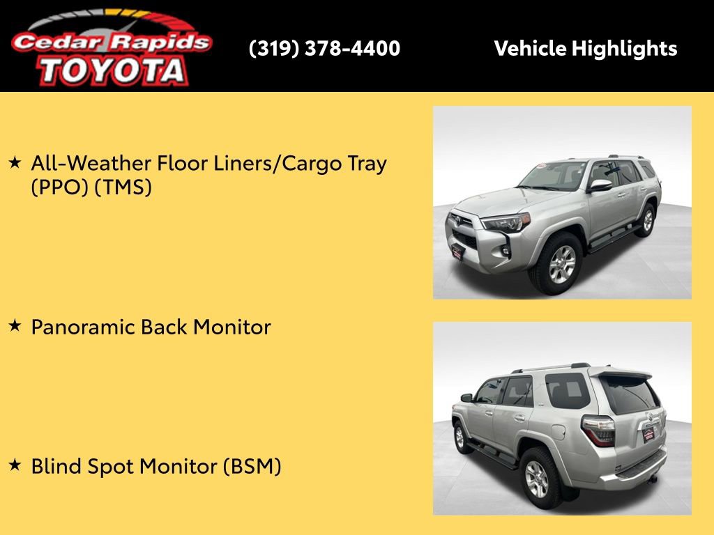 Certified 2022 Toyota 4Runner SR5 Premium w/ Moonroof Package image 34