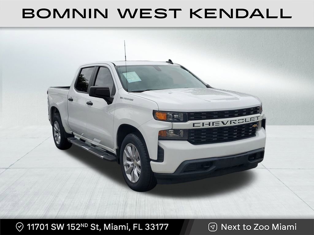 Used 2022 Chevrolet Silverado 1500 Custom image 1