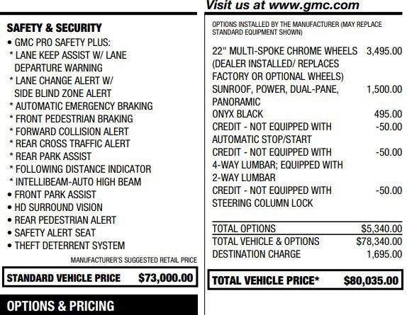 Certified 2022 GMC Yukon Denali AWD/4WD image 2