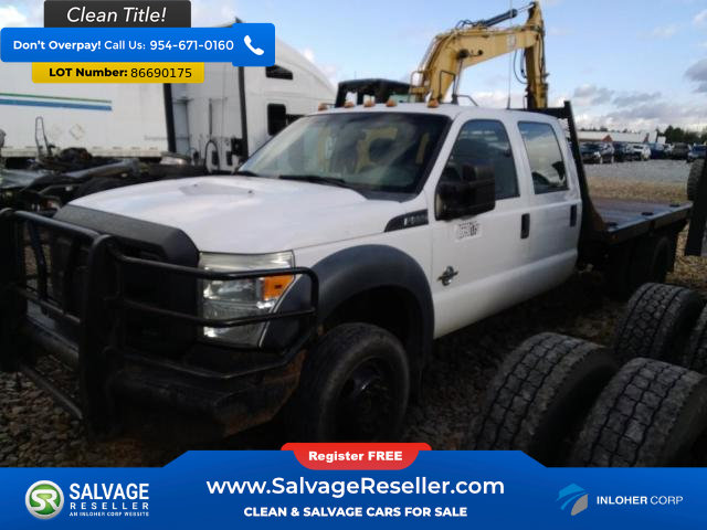 Used 2015 Ford F550 4x4 Crew Cab Super Duty w/ Power Equipment Group