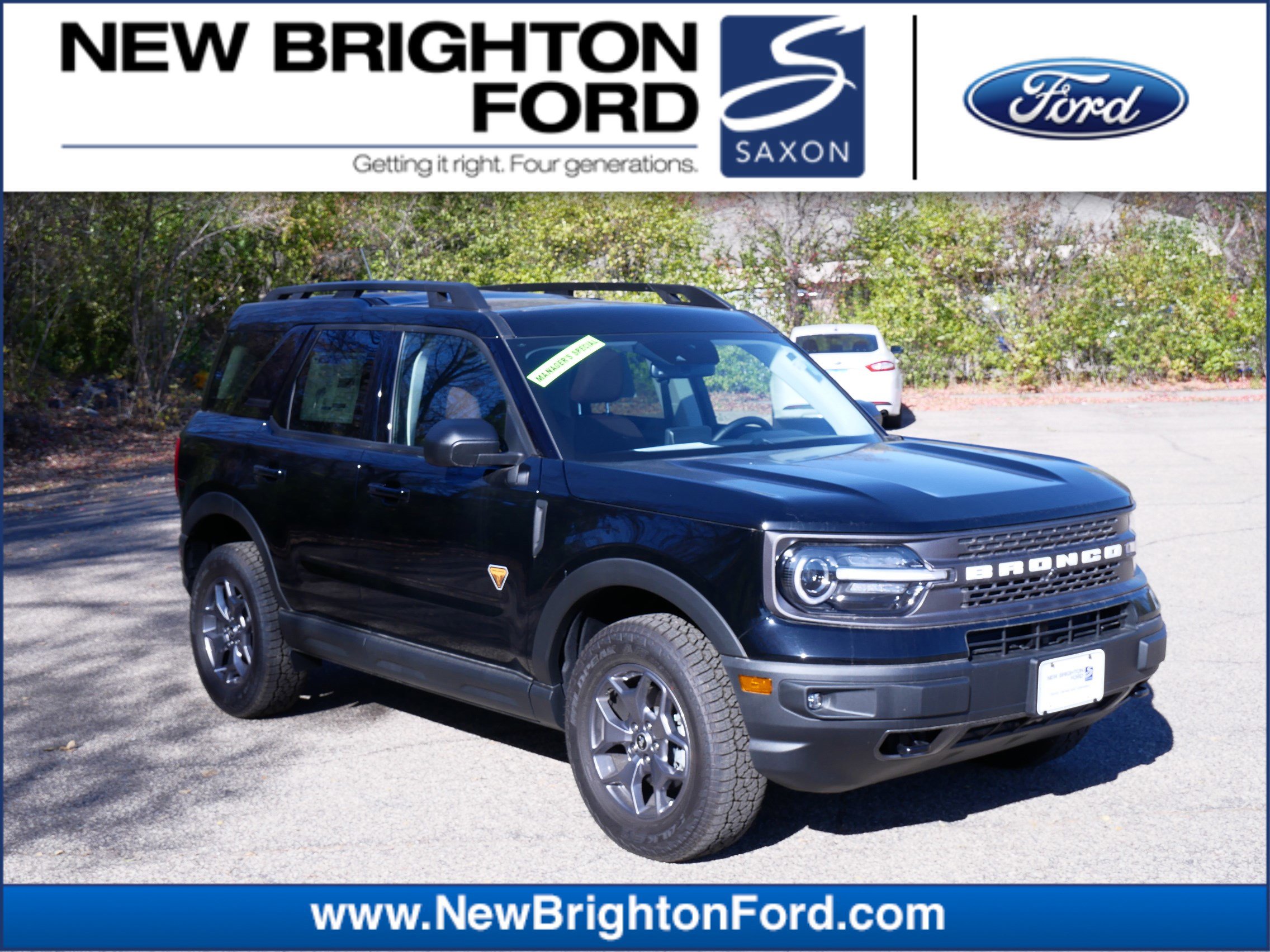 New 2024 Ford Bronco Sport Badlands w/ Premium Package