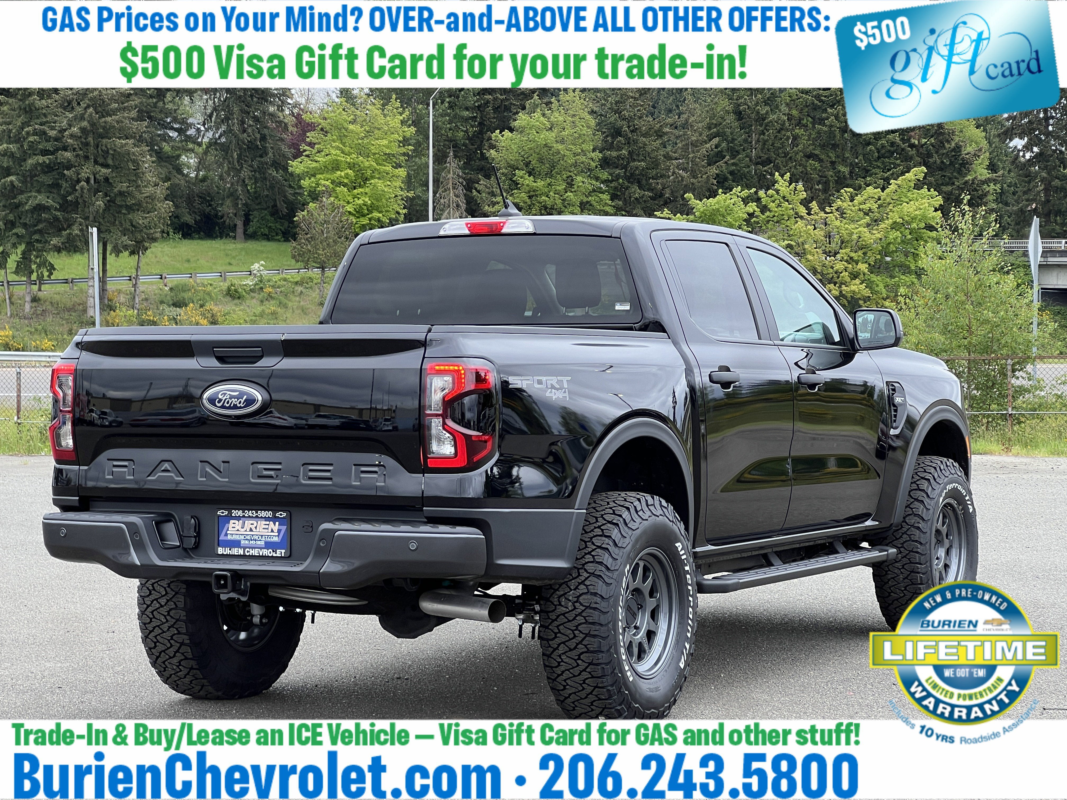 Used 2025 Ford Ranger XLT w/ Trailer Tow Package AWD/4WD image 5