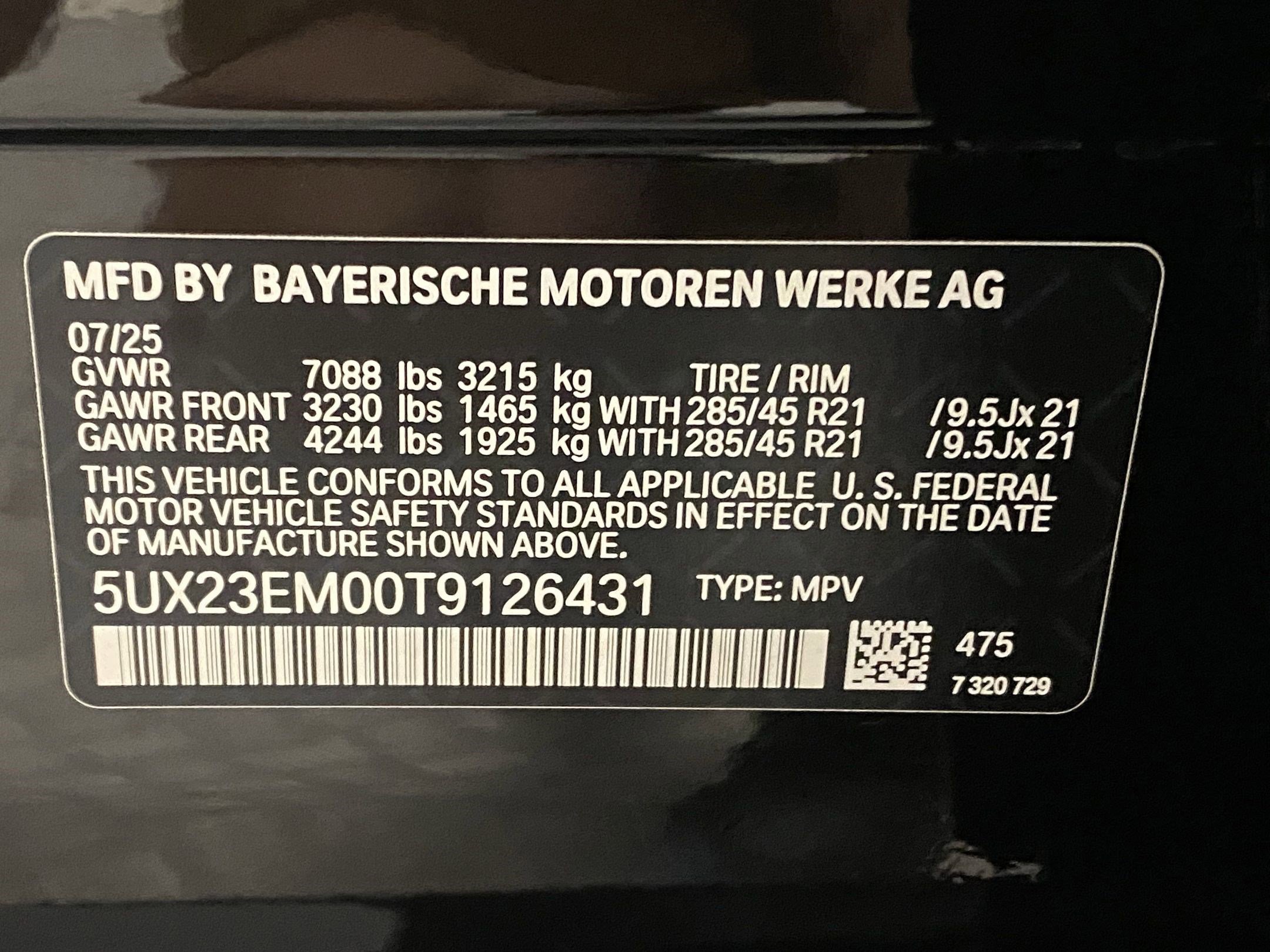 Used 2026 BMW X7 xDrive40i w/ M Sport Package image 21