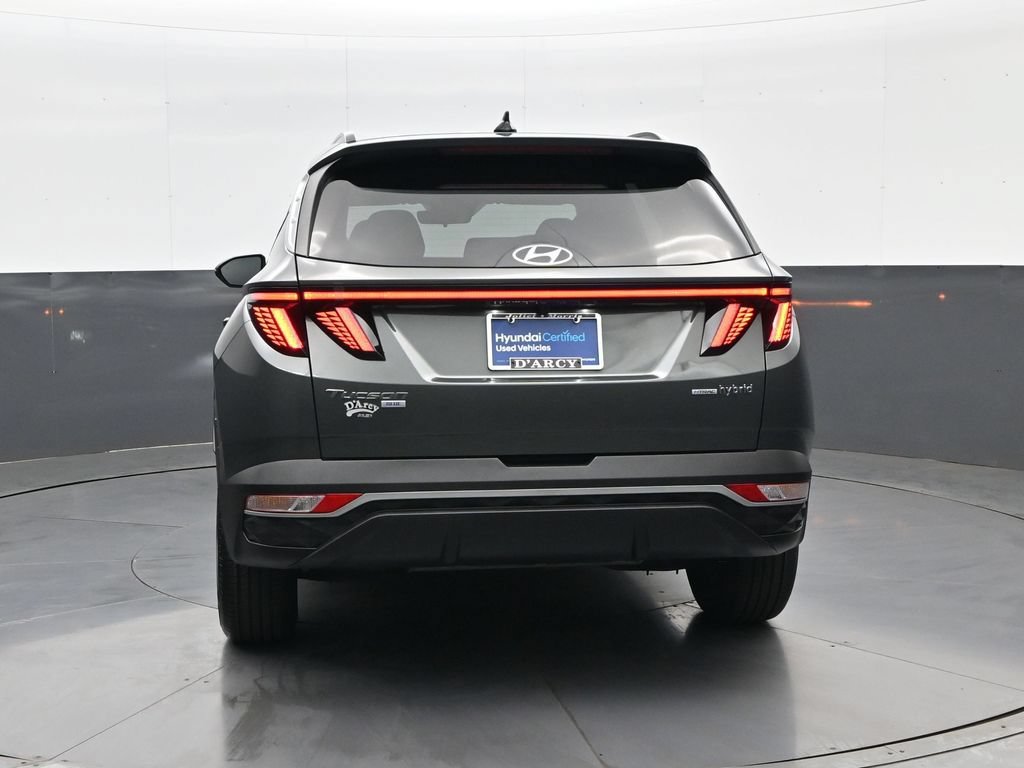 Certified 2022 Hyundai Tucson Blue w/ Cargo Package AWD/4WD image 6