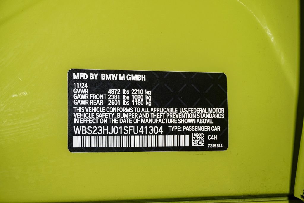 Used 2025 BMW M3 Competition w/ M Carbon Exterior Package image 35