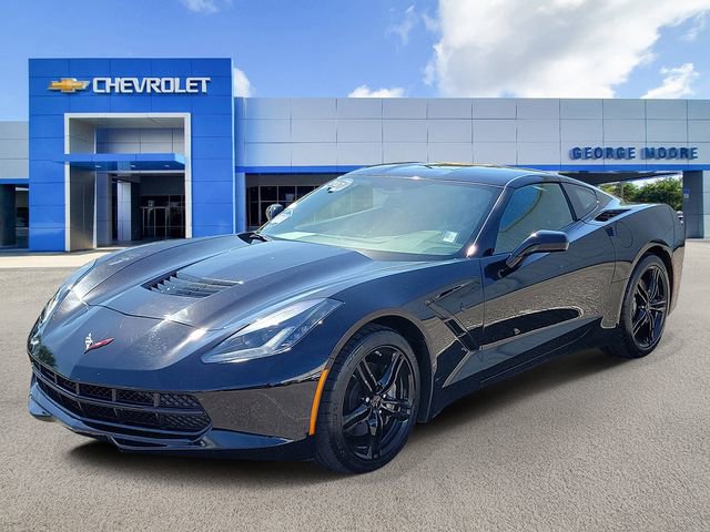 Certified 2017 Chevrolet Corvette Stingray Coupe w/ Carbon Flash Badge Package image 2