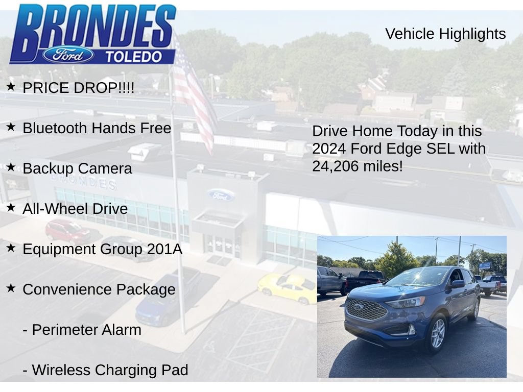 Used 2024 Ford Edge SEL w/ Convenience Package AWD/4WD image 5