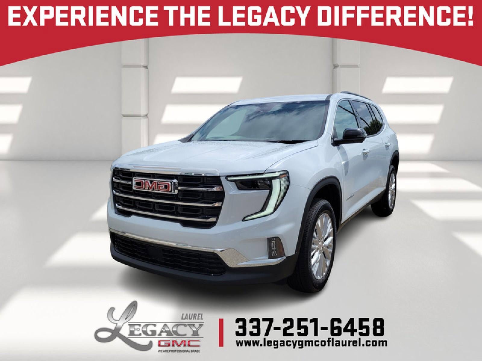 New 2026 GMC Acadia Elevation w/ Elevation Premium Package