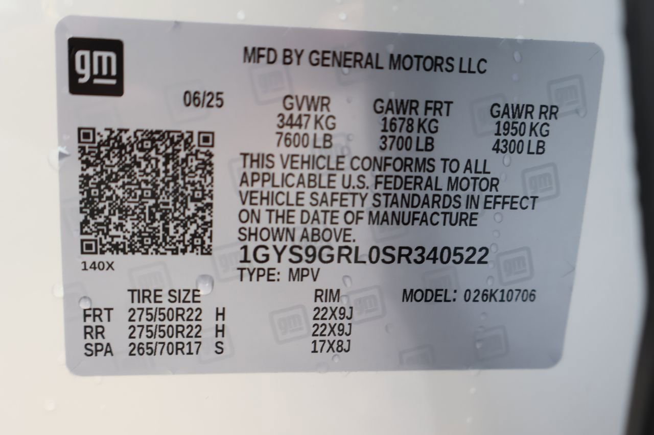 Certified 2025 Cadillac Escalade Sport Platinum AWD/4WD image 30