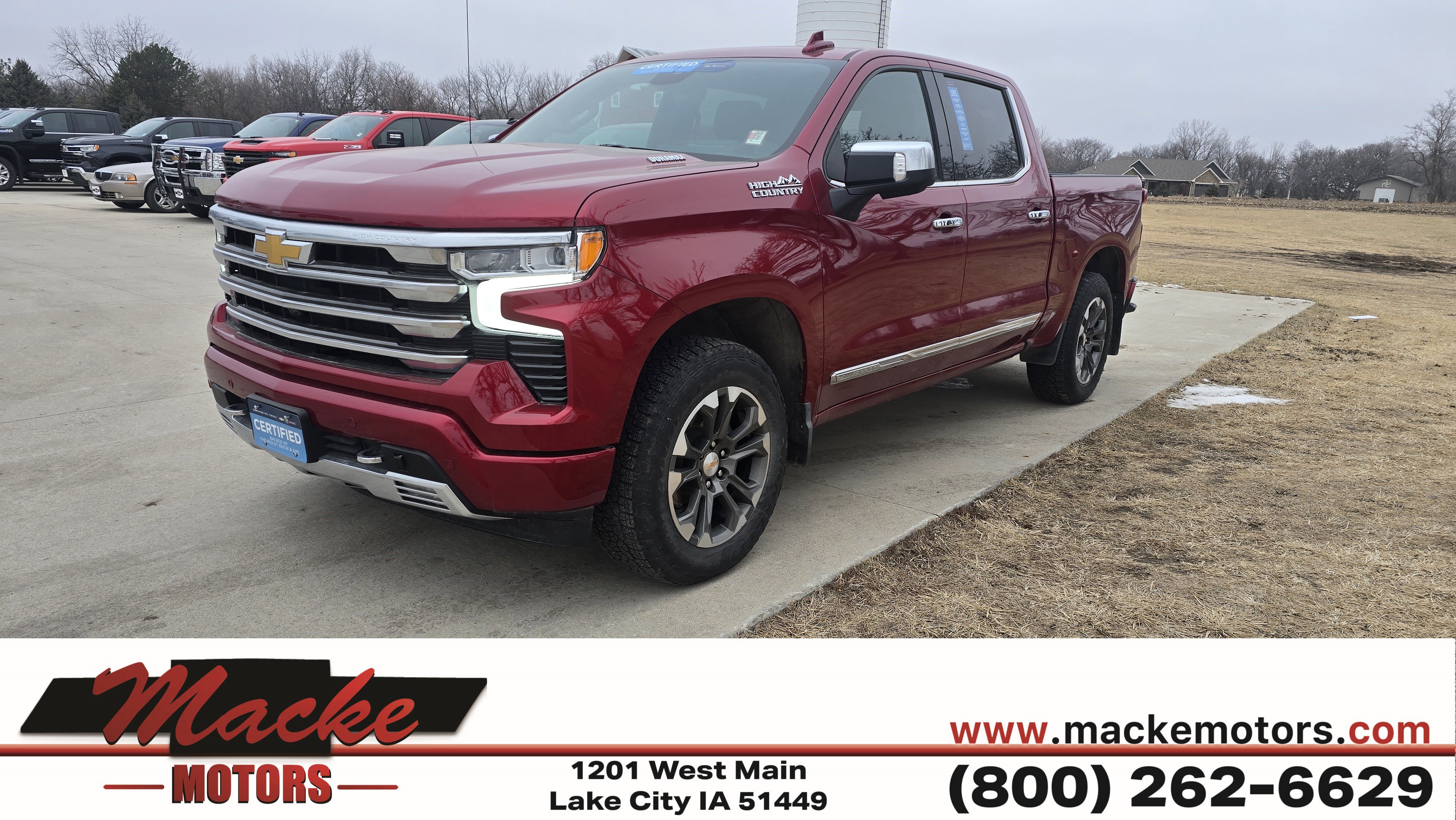 Certified 2025 Chevrolet Silverado 1500 High Country w/ Technology Package image 1