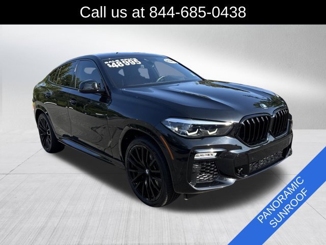 Used 2021 BMW X6 M50i w/ Premium Package AWD/4WD image 3
