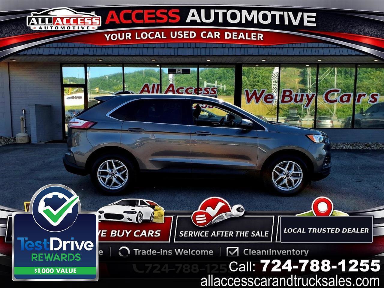 Used 2022 Ford Edge SEL w/ Cargo Accessory Package