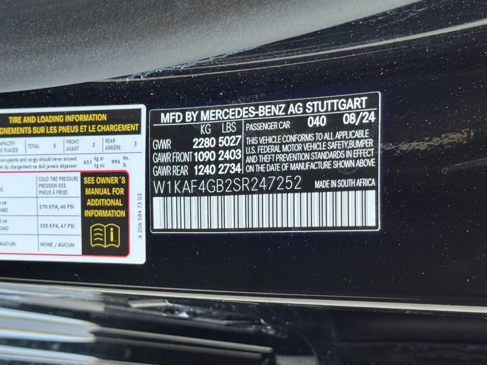 Used 2025 Mercedes-Benz C 300 Sedan w/ AMG Line w/ Night Package image 48