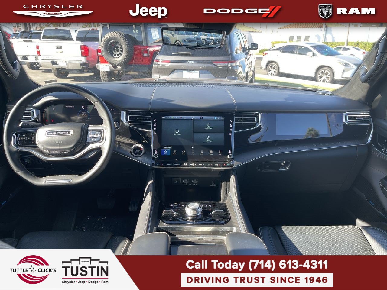 Used 2024 Jeep Grand Wagoneer L Series II w/ Quick Order Packagew 28T AWD/4WD image 2