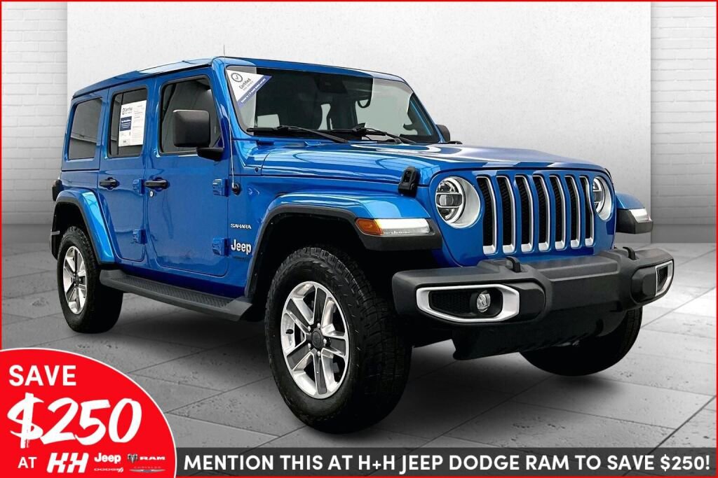 Used 2021 Jeep Wrangler Unlimited Sahara