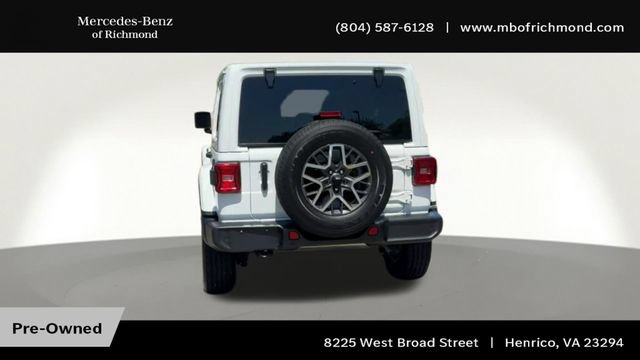 Used 2024 Jeep Wrangler Unlimited Sahara w/ Technology Group AWD/4WD image 9