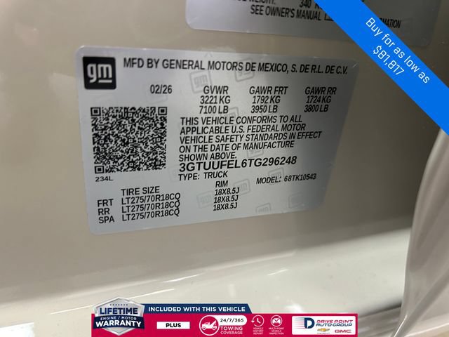 New 2026 GMC Sierra 1500 AT4X w/ AT4X AEV Edition AWD/4WD image 22