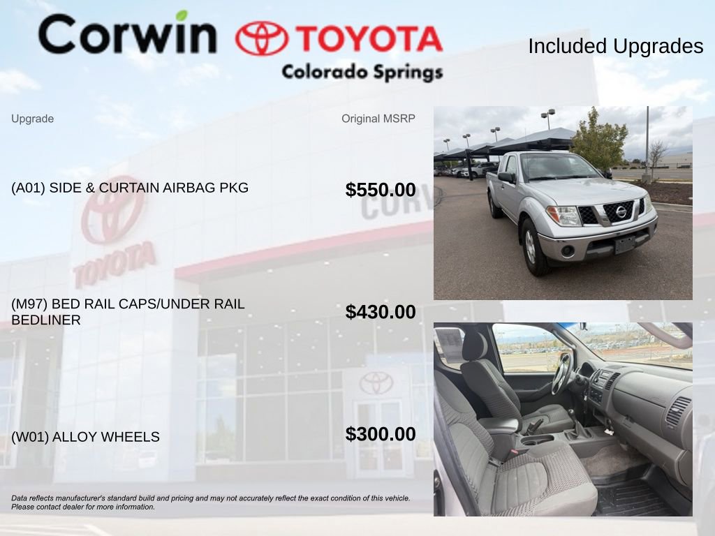 Used 2005 Nissan Frontier SE RWD image 7