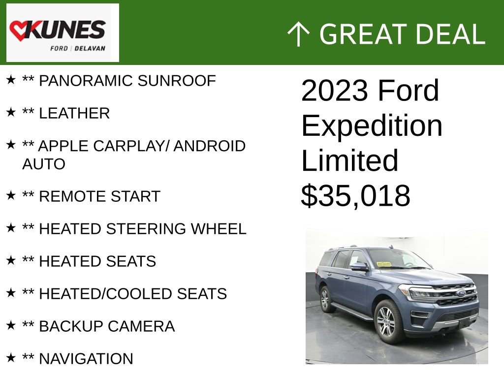 Used 2023 Ford Expedition Limited image 2