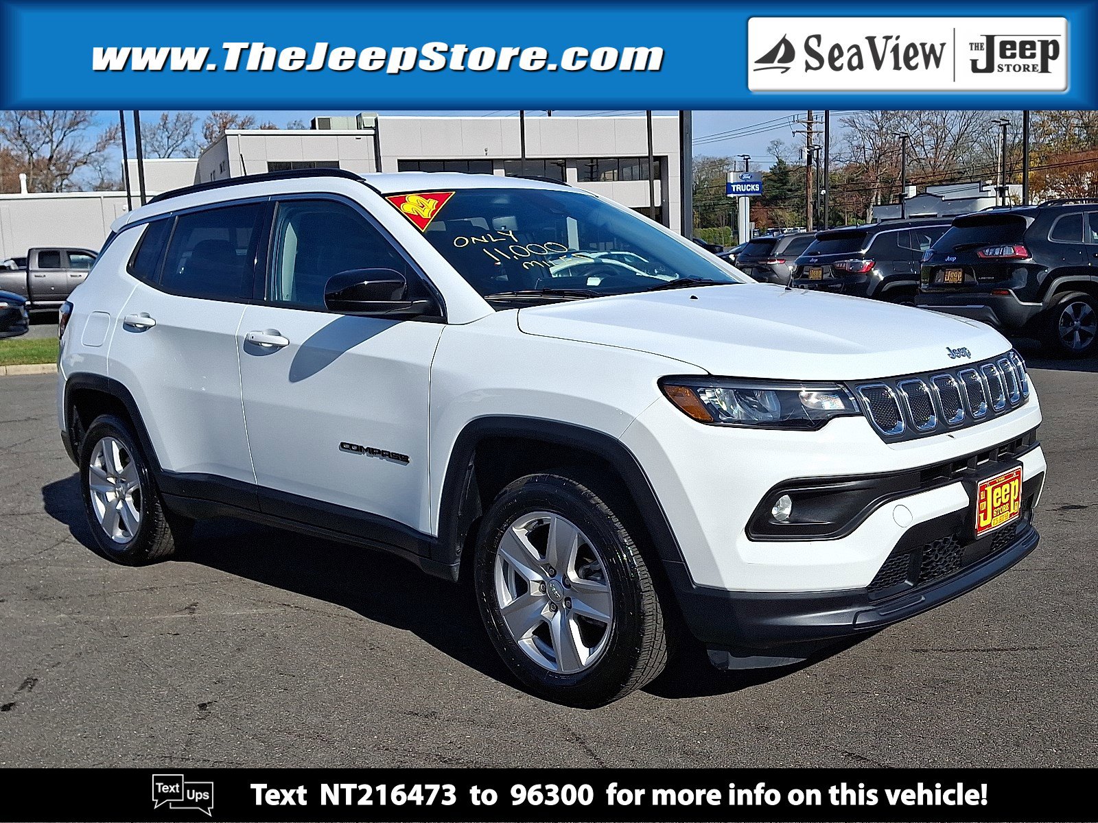 Certified 2022 Jeep Compass Latitude w/ Convenience Group
