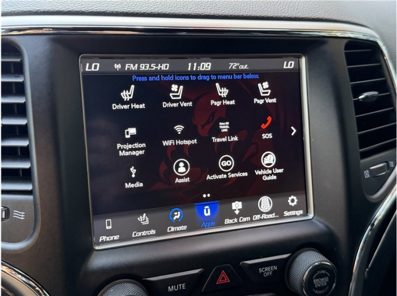 Used 2018 Jeep Grand Cherokee Trailhawk w/ Trailhawk Luxury Group image 51