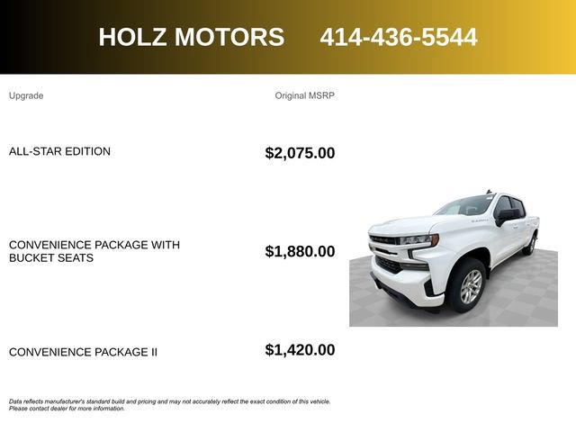 Certified 2019 Chevrolet Silverado 1500 RST w/ All-Star Edition AWD/4WD image 5