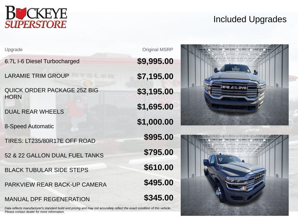 New 2027 RAM 3500 Big Horn w/ Laramie Trim Package AWD/4WD image 8