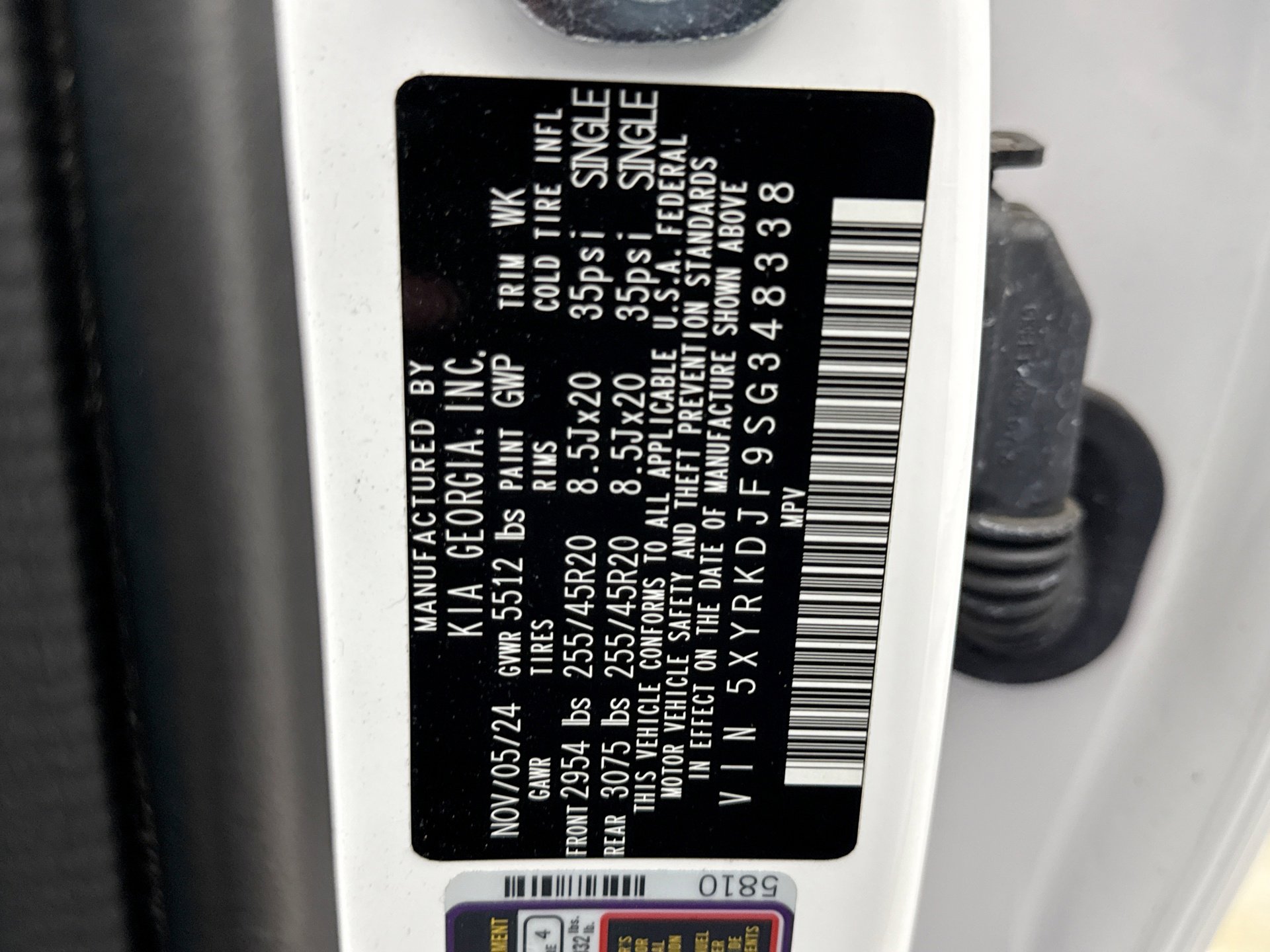 Used 2025 Kia Sorento SX image 27