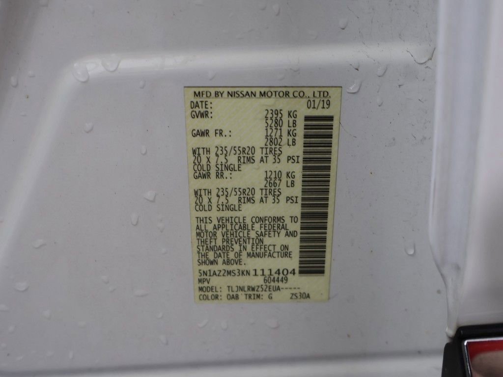 Used 2019 Nissan Murano SL image 53