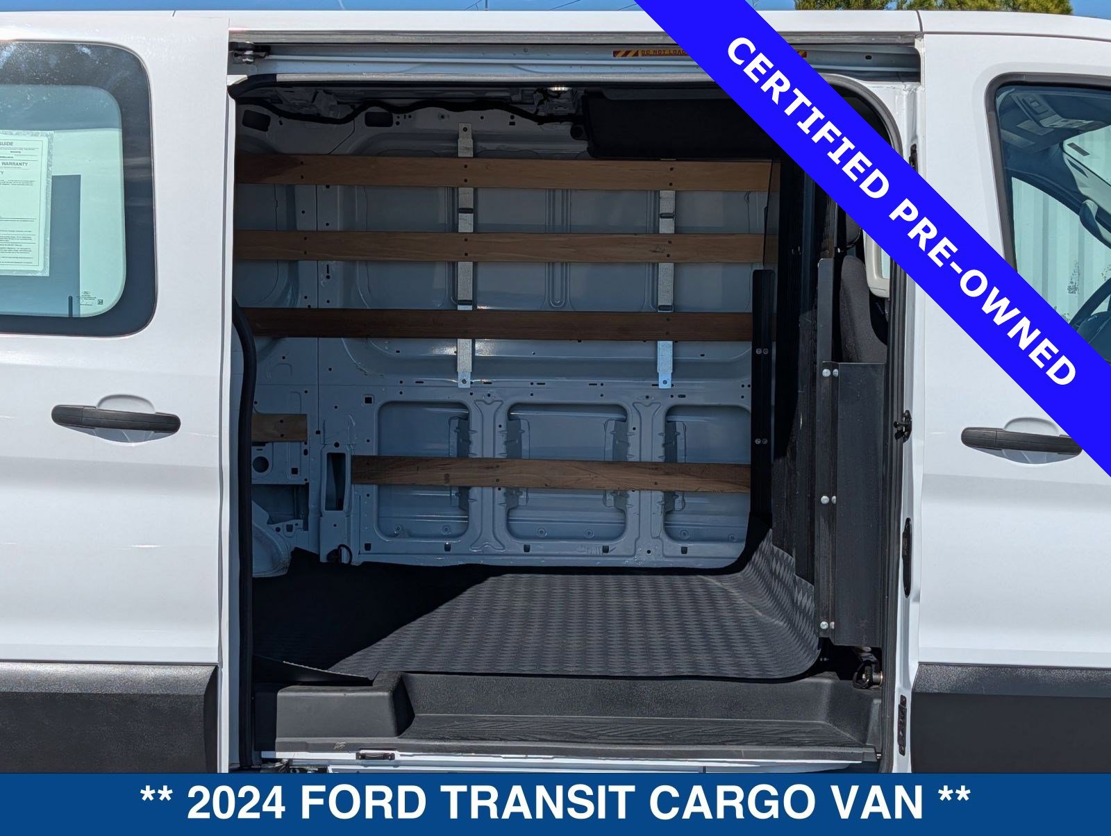 Certified 2024 Ford Transit 250 Low Roof w/ Exterior Upgrade Package image 14