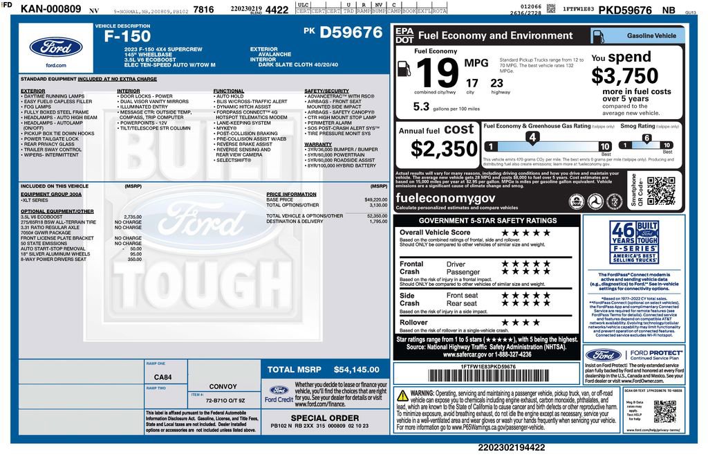 Used 2023 Ford F150 XLT image 4