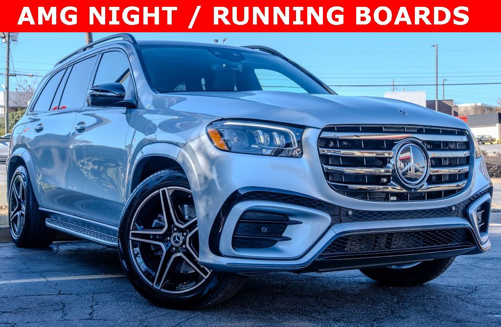 Used 2025 Mercedes-Benz GLS 450 4MATIC w/ AMG Line Exterior image 3