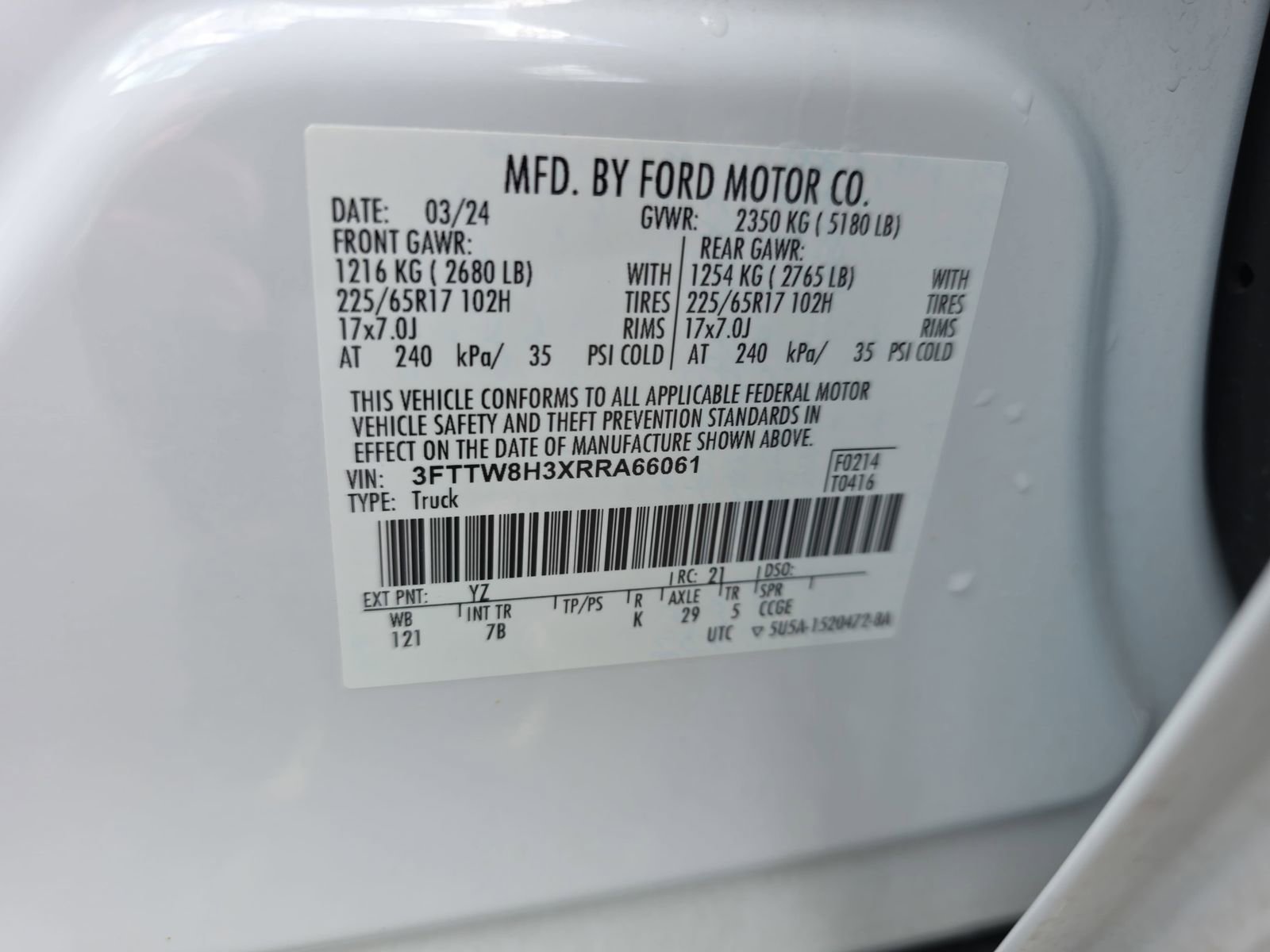 Used 2024 Ford Maverick XLT image 34