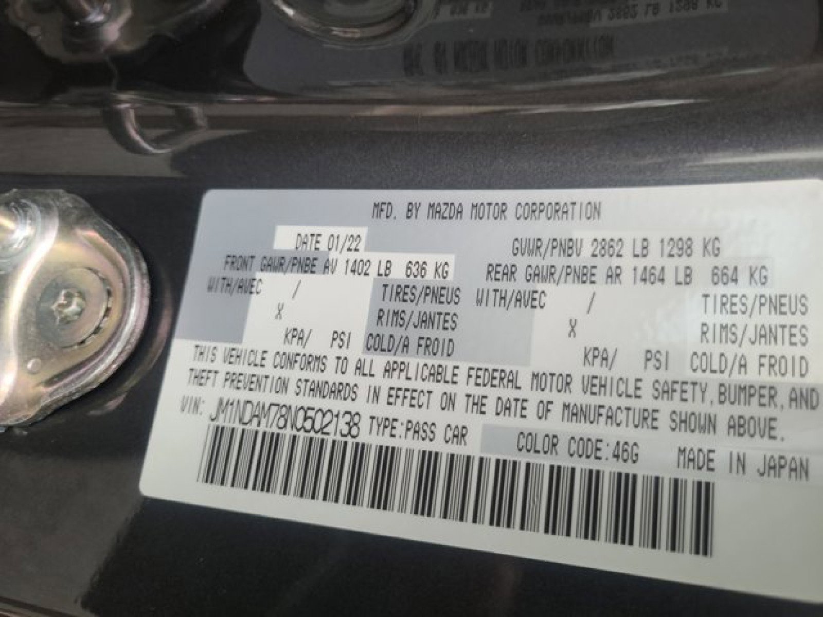 Used 2022 MAZDA MX-5 Miata RF Grand Touring image 22