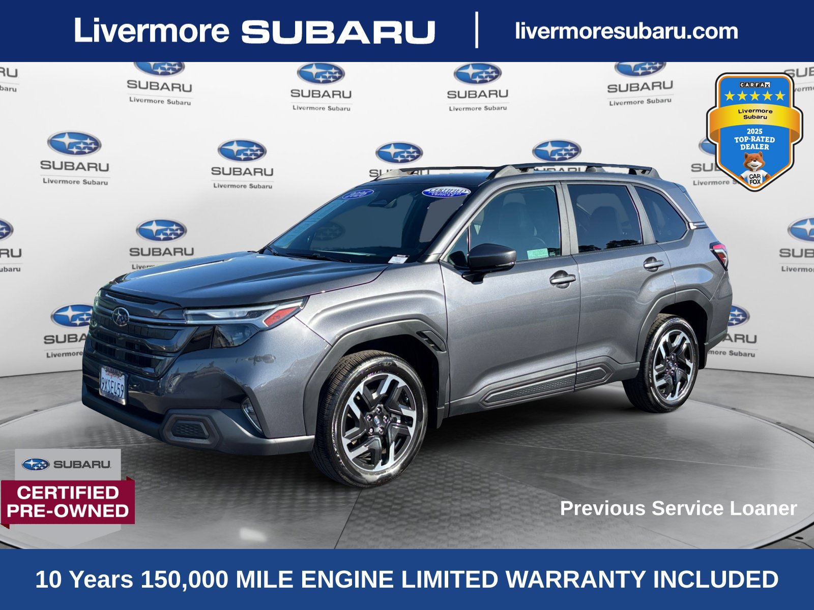 Certified 2026 Subaru Forester Limited w/ Limited Package AWD/4WD image 1