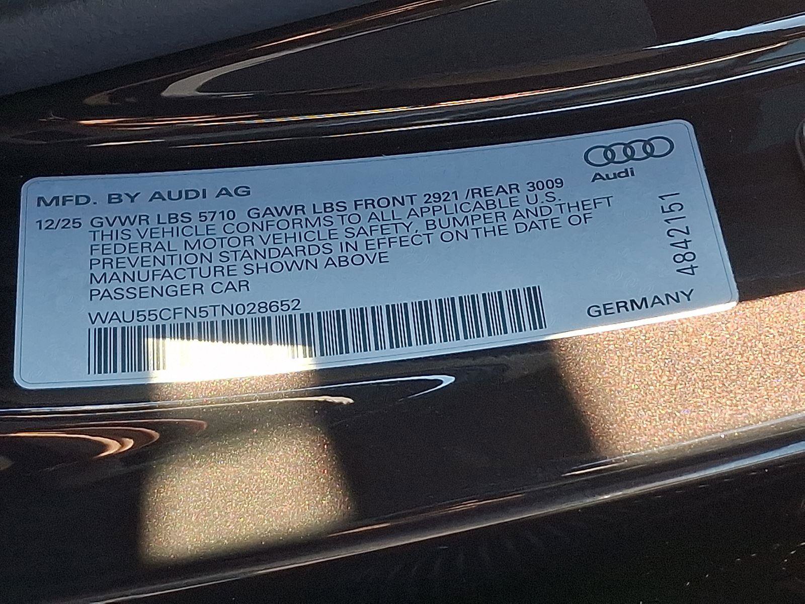 New 2026 Audi A6 Premium Plus image 22