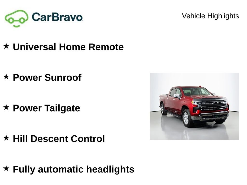 Certified 2024 Chevrolet Silverado 1500 LTZ w/ LTZ Convenience Package II AWD/4WD image 9