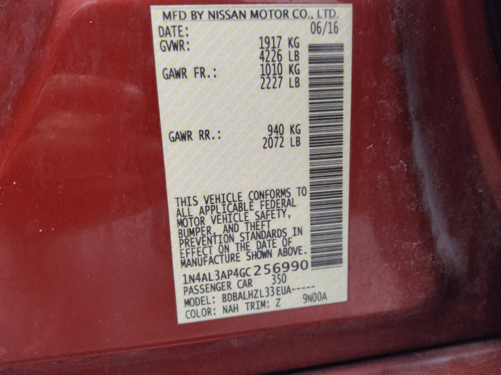 Used 2016 Nissan Altima 2.5 SR FWD image 33