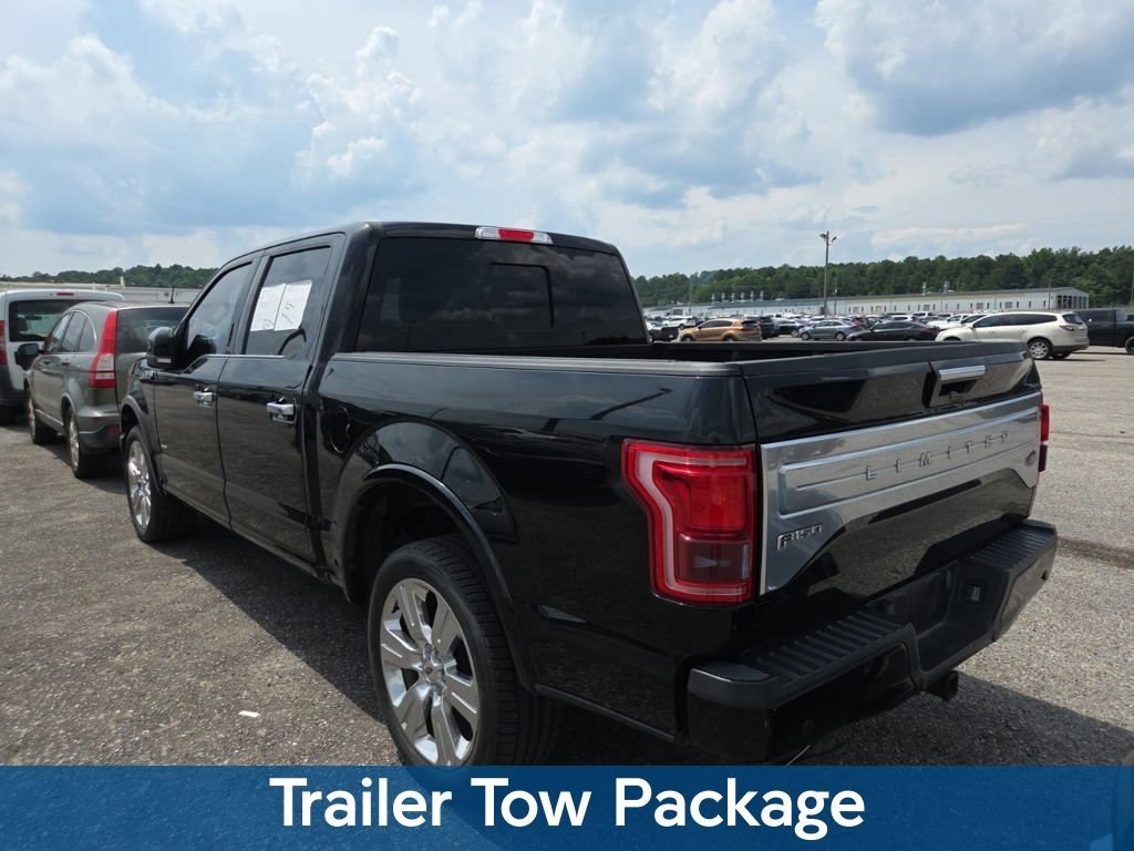 Used 2017 Ford F150 Limited w/ Trailer Tow Package AWD/4WD image 3