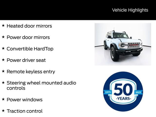 Certified 2023 Ford Bronco Heritage Edition AWD/4WD image 21
