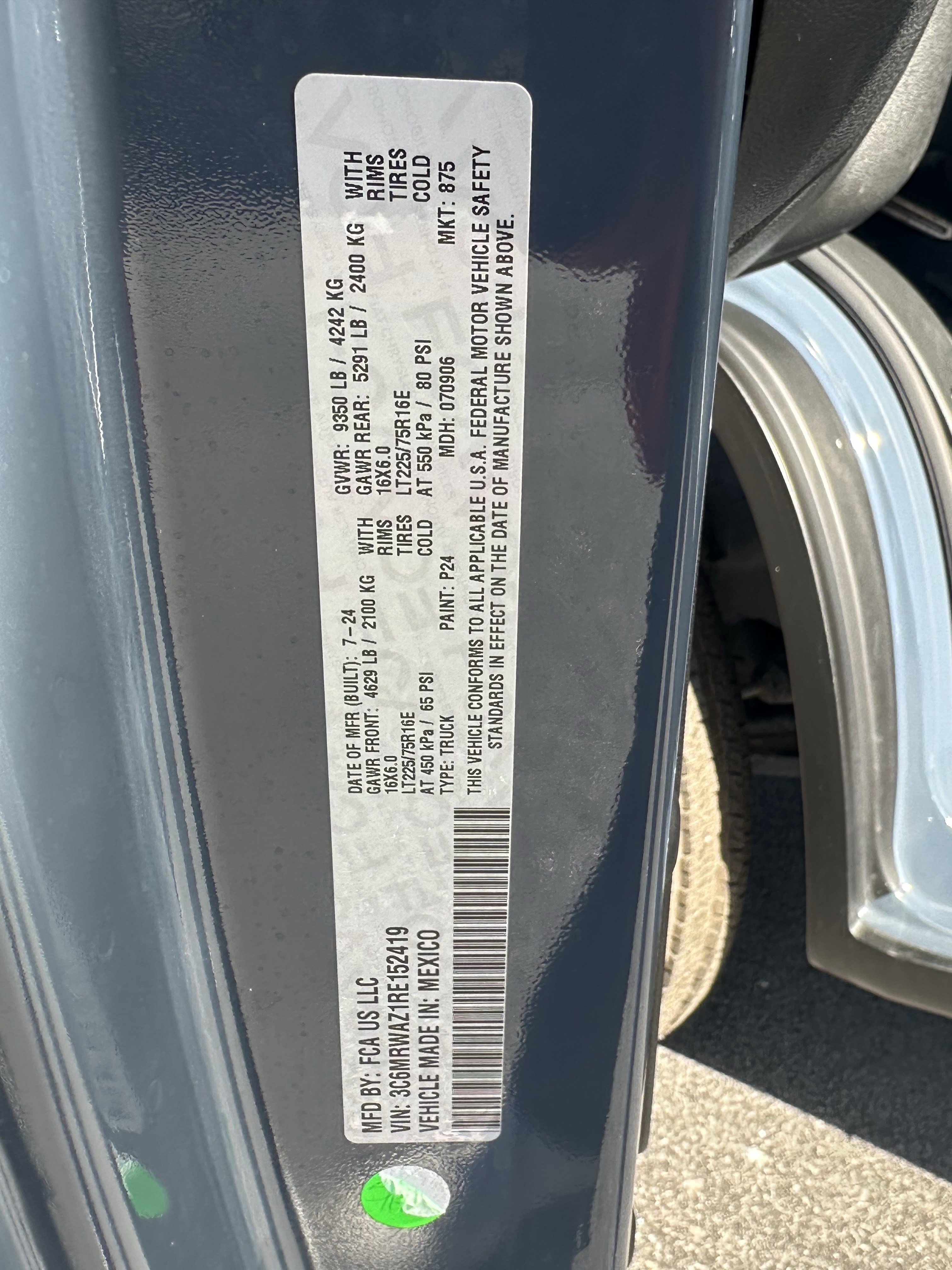 Used 2024 RAM ProMaster 3500 image 33