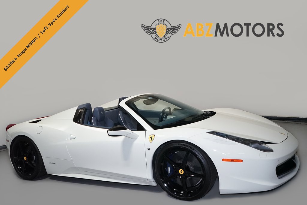 Used 2015 Ferrari 458 Spider image 1