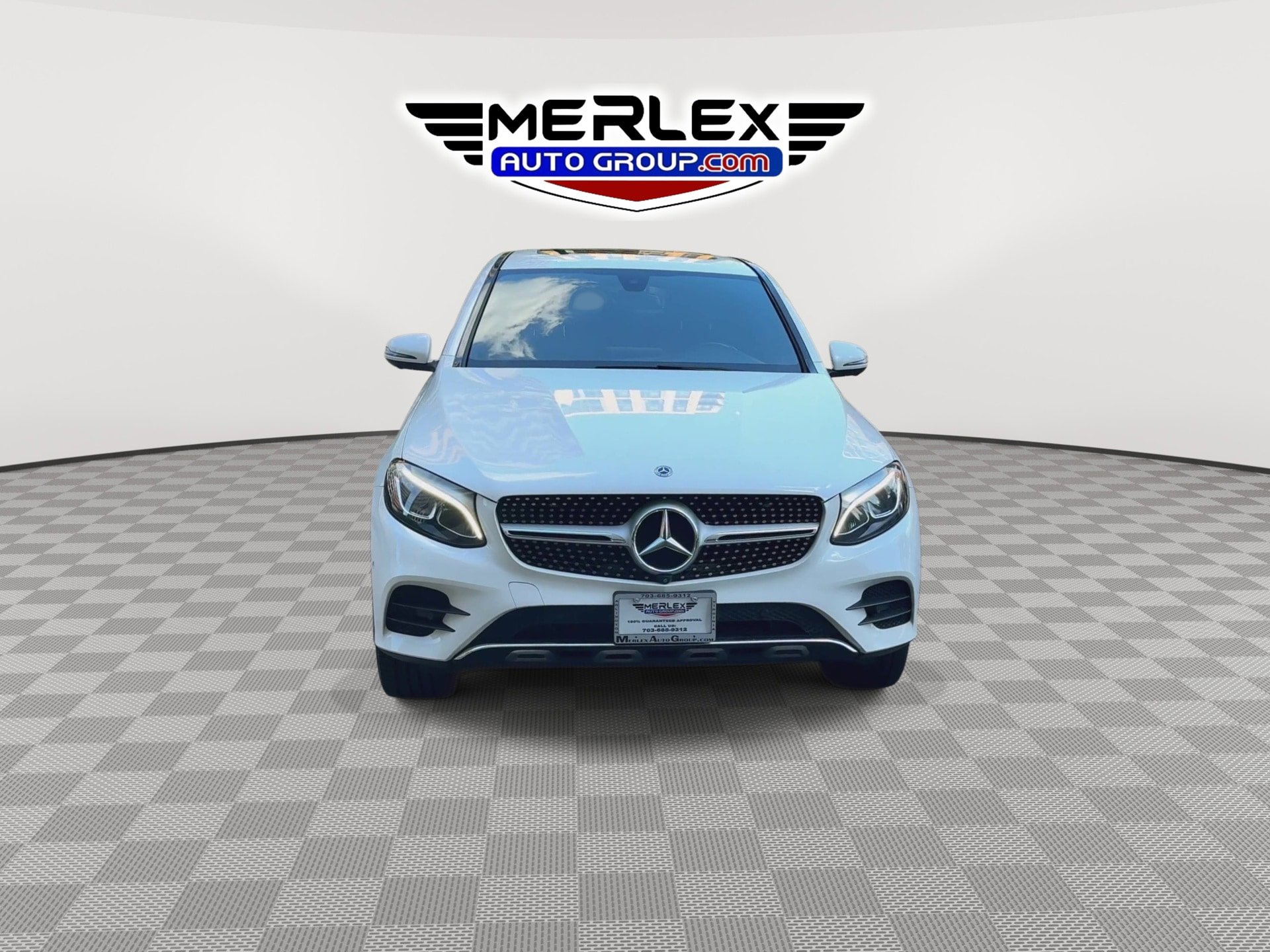 Used 2019 Mercedes-Benz GLC 300 4MATIC Coupe w/ AMG Line image 3